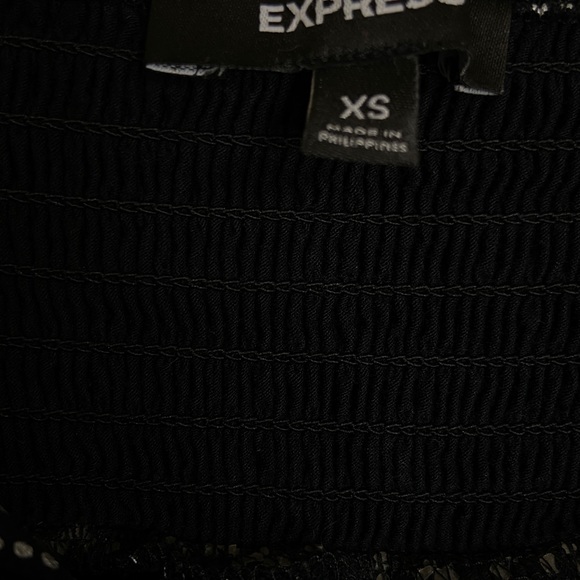 EXPRESS STRAPLESS ZEBRA PRINT DRESS🖤🤍 - Picture 3 of 3